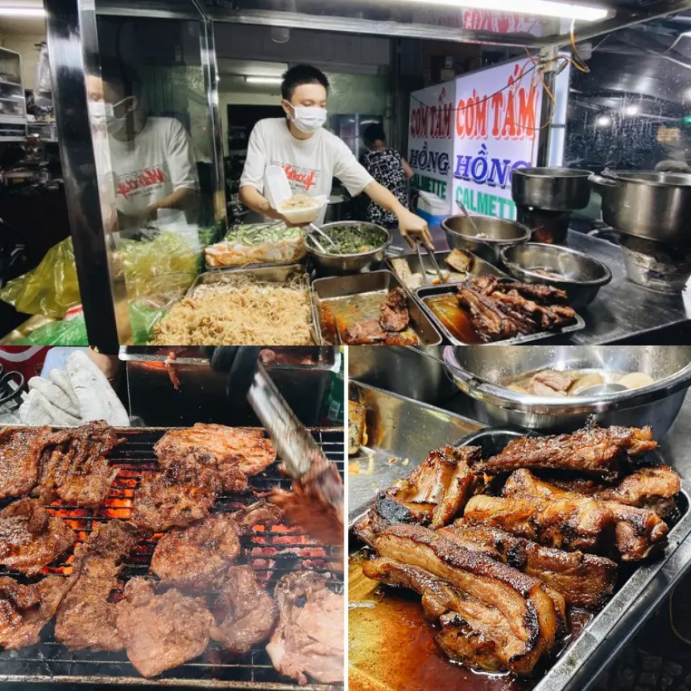 If it's your first Com Tam dish, definite go to Hong Calmette Broken Rice in District 4