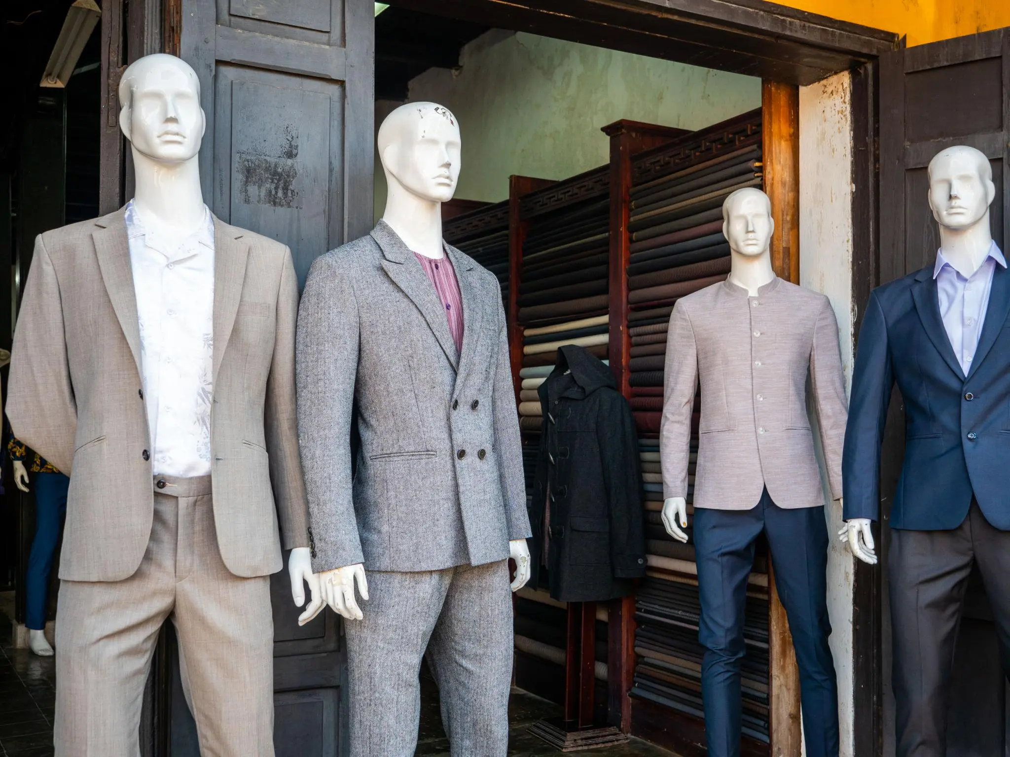 Custom suit made by Hoi An tailor