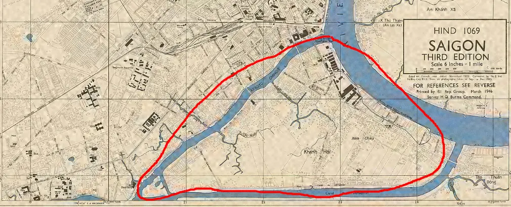 Sitting just across District 1, District 4 in 1942 was neglected by the French officials