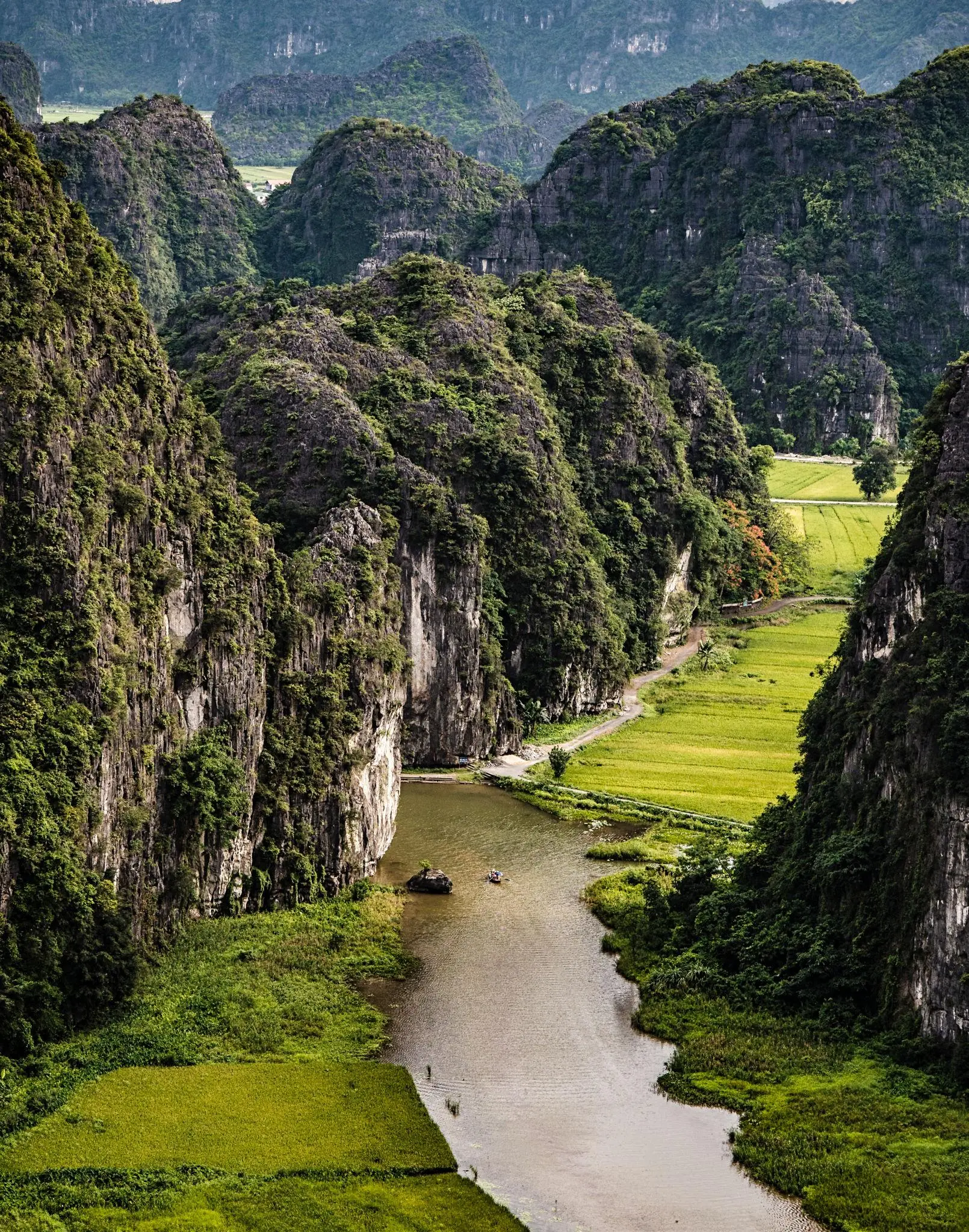 Hanoi to Ninh Binh scenic route by scooter