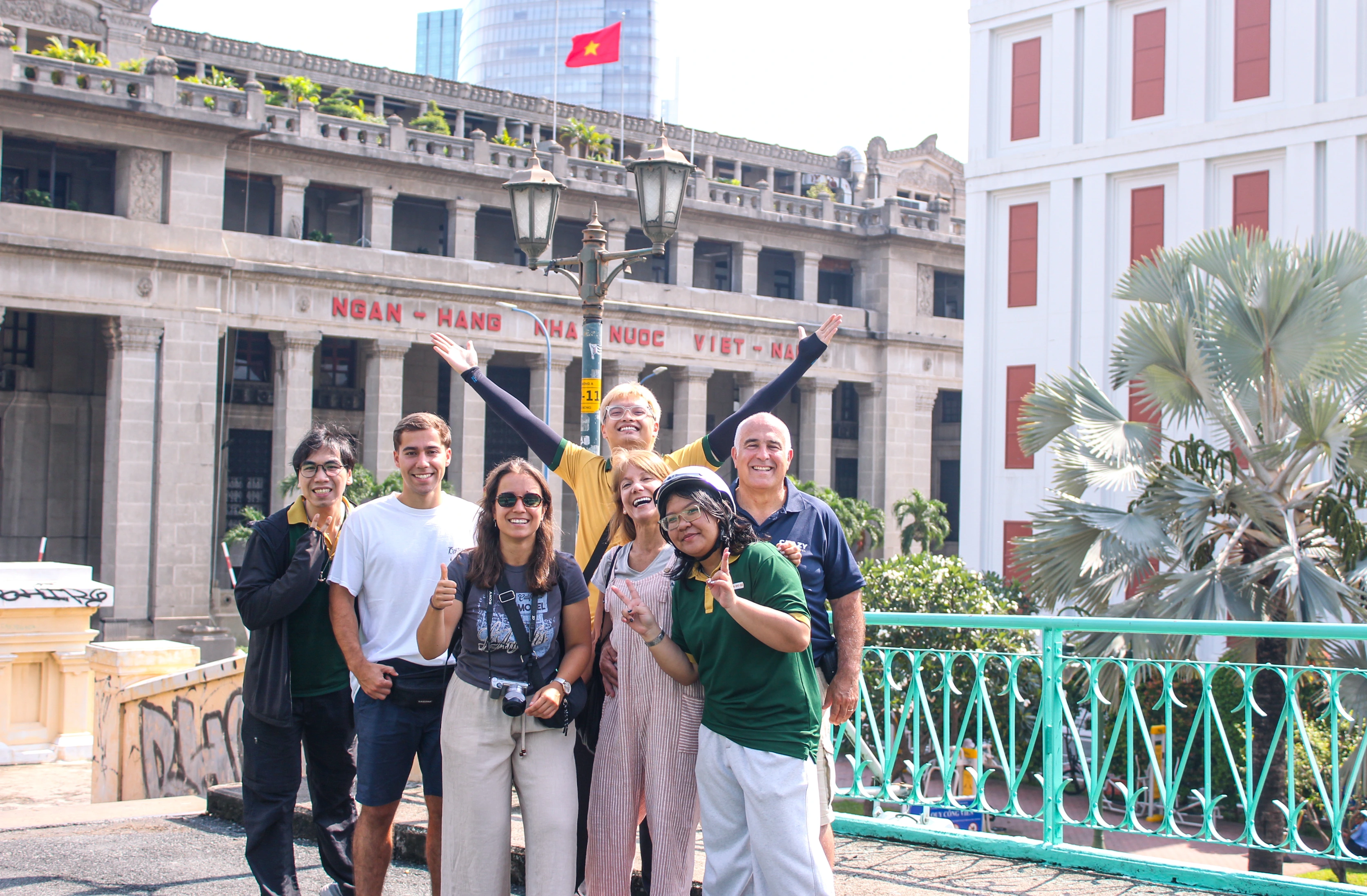  Tourists enjoy memorable moments with the See Saigon tour