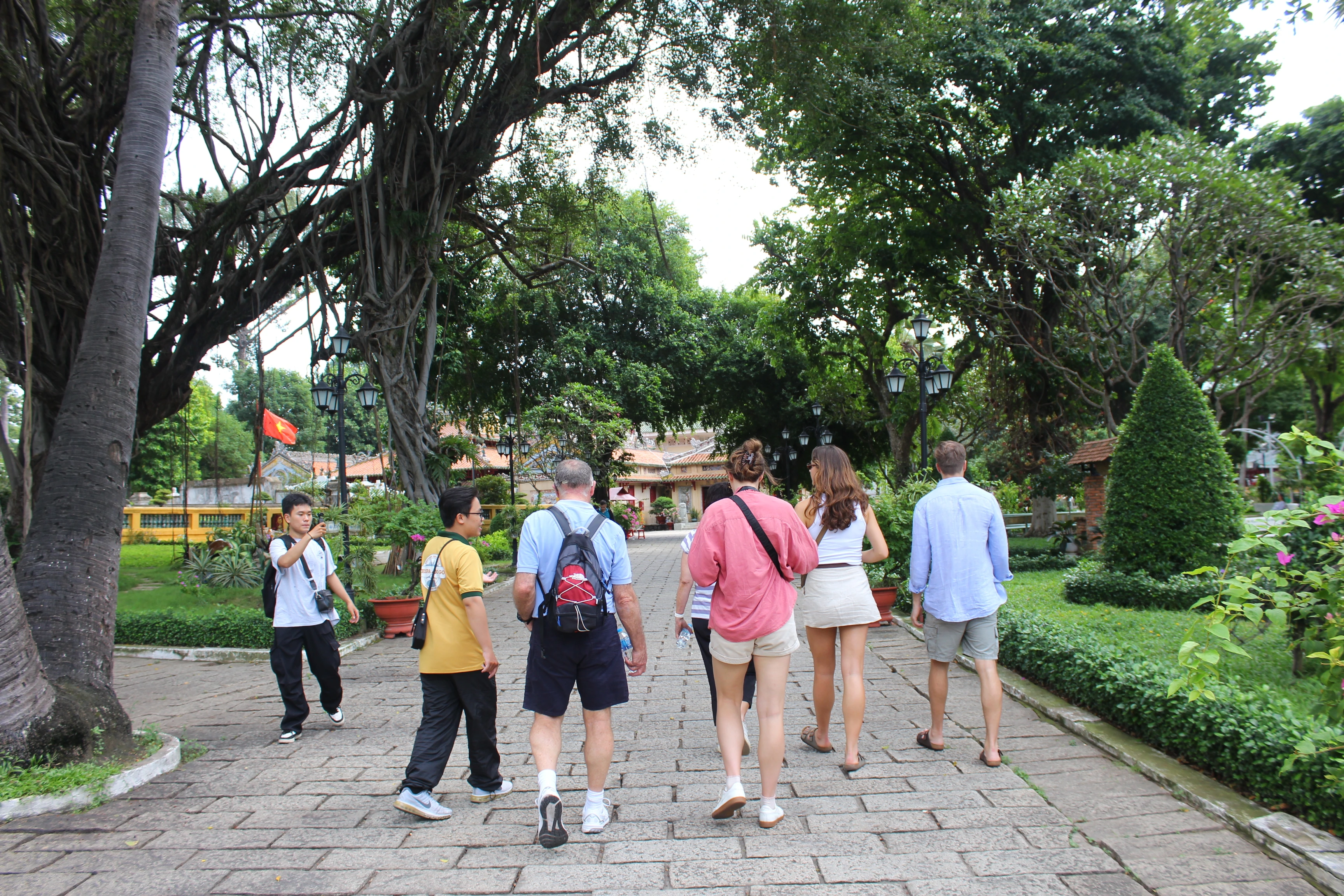 On Vespa A Go Go tour, we take the guest to Lăng Ông Temple