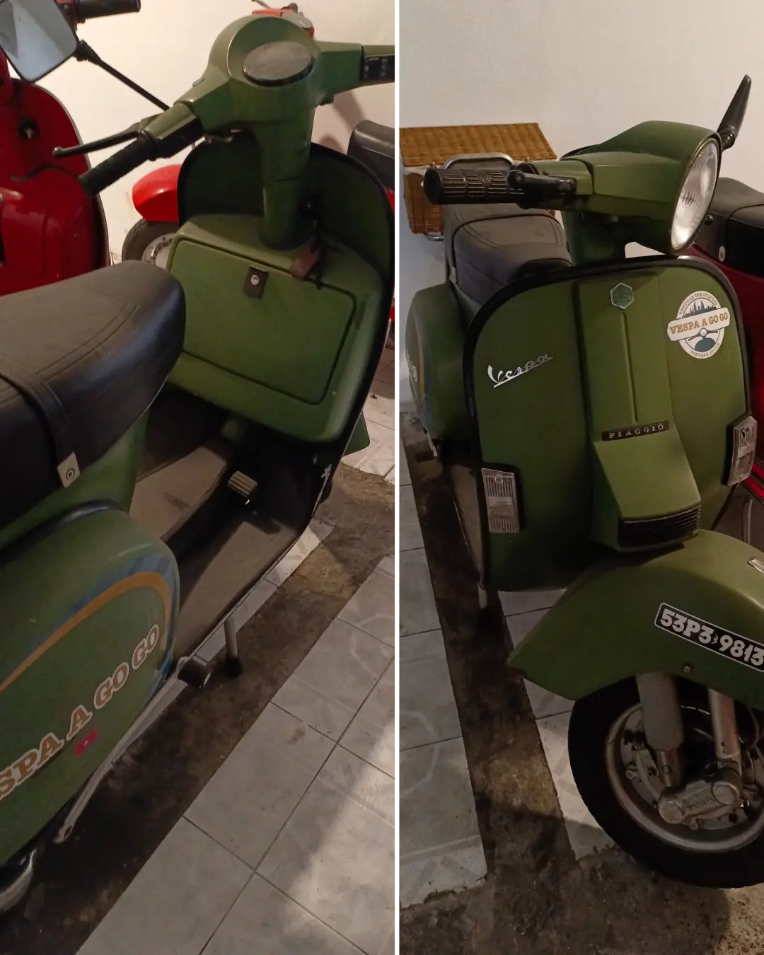 Vespa PX is also in Vespa A Go Go tour