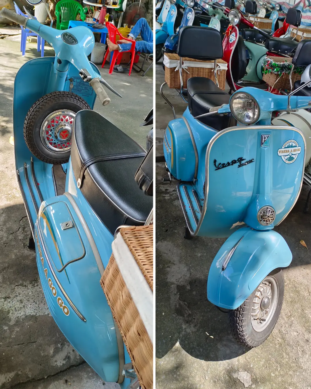 One of the popuplar Vintage Vespa model - Vespa Super