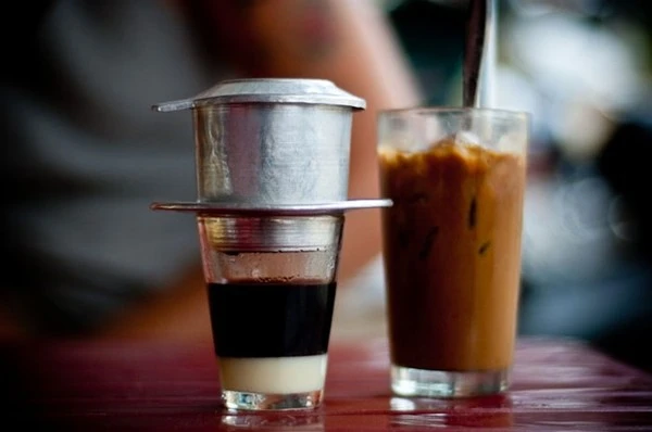 Vietnamese coffee as part of breakfast culture