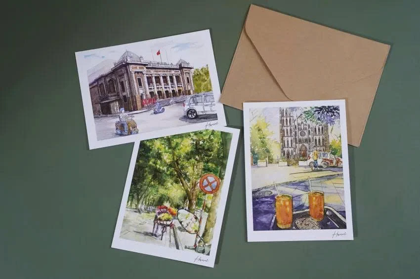 Artistic Postcards