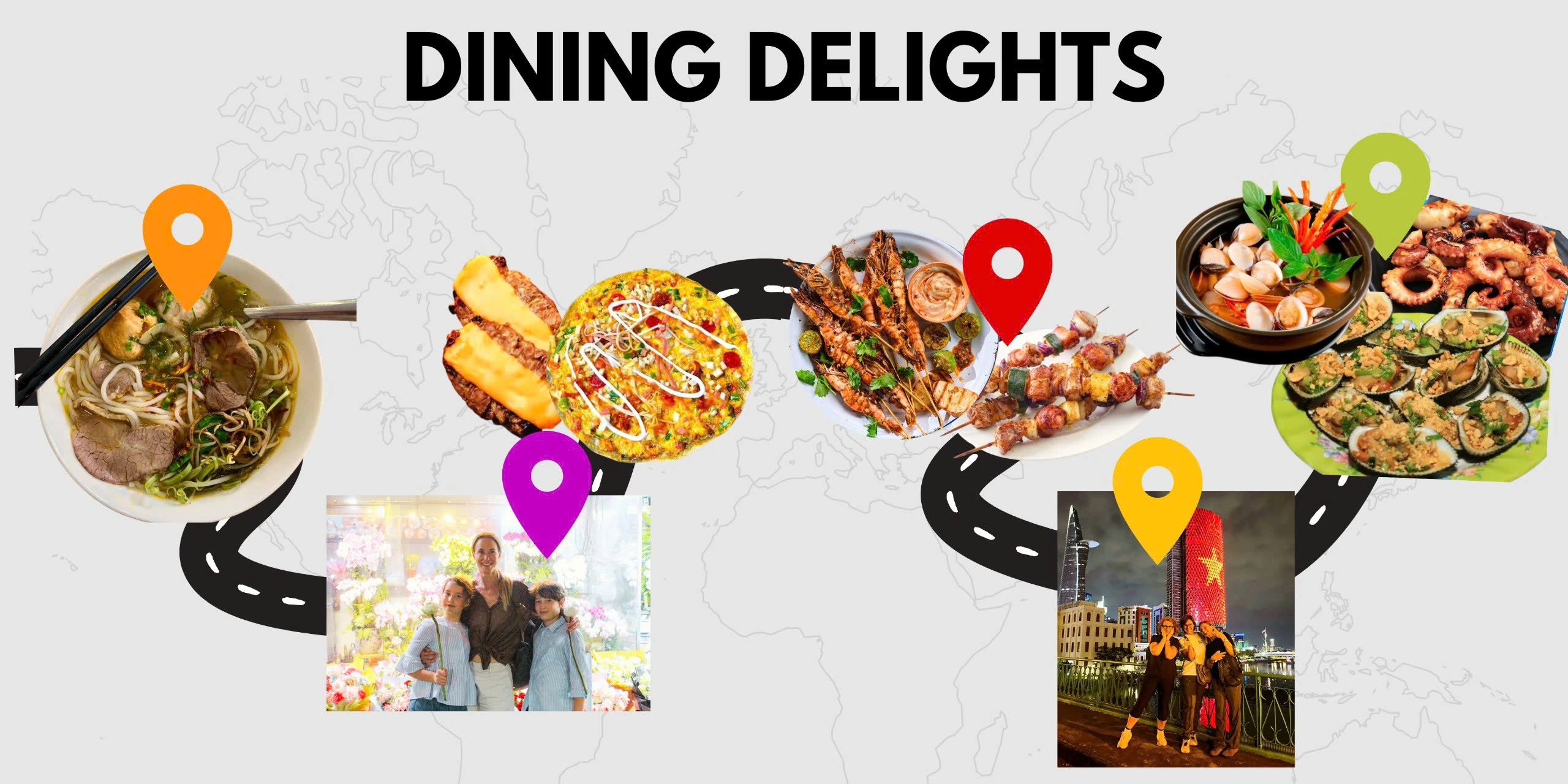 Dining Delights stops