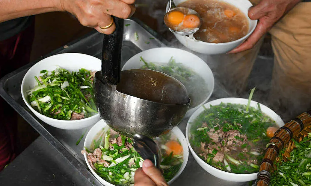 flavorful Pho in Ho Chi Minh city