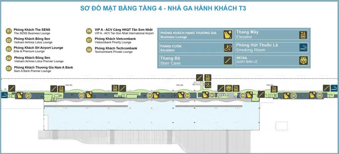 fourth level lay out t3 terminal