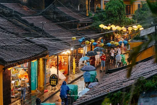 Hoian raining season