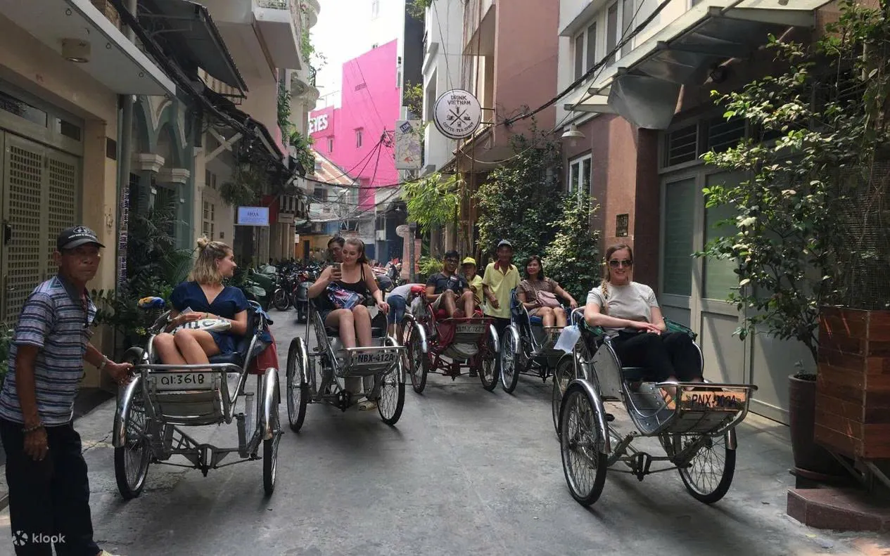 Klook Ho Chi Minh cyclo tour