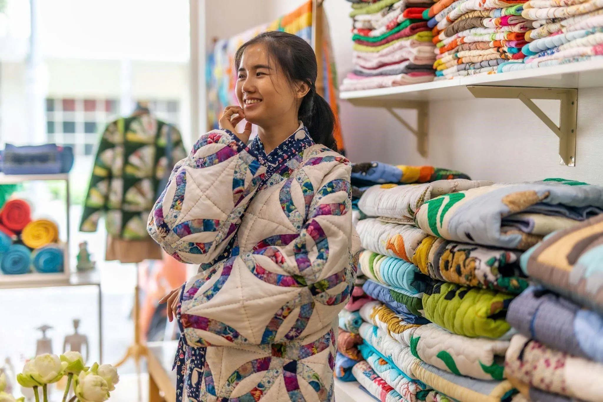 Mekong Quilts Ho Chi Minh souvenir