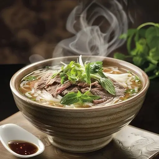phở breakfast in Vietnam