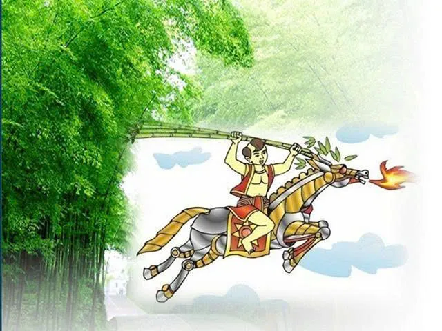 The legend of Thanh Giong and bamboo