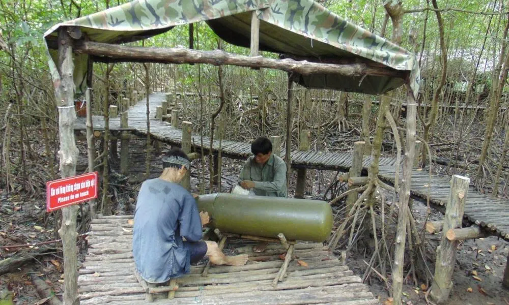 the Rung Sac guerrilla base