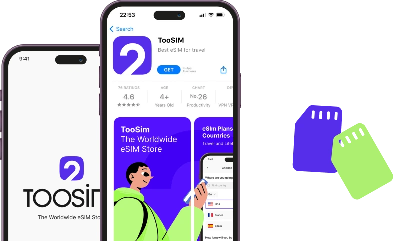 Toosim eSIM for Vietnam
