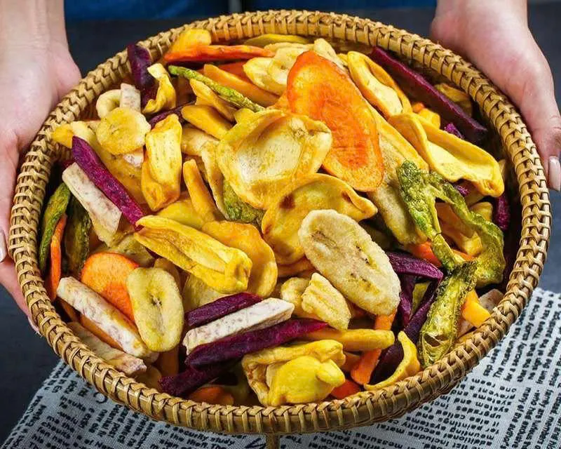 Vacuum Fried Fruits Vietnamese Snack